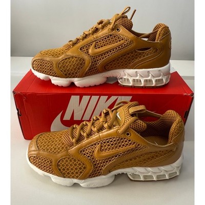 Nike Air Zoom Spiridon Cage 2 Wheat Sneakers HQ3552-799 M 8.5 W 10 NWB