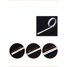 Workshop Carbon Steel Sticky Ruler with Reverse Scale and Millimeter Accuracy