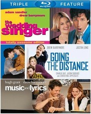 Wedding Singer, The / Going the Distance / Music and Lyrics Blu-ray NEW