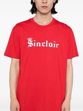 T-shirt Sinclair Global Crown vecchia inglese nuova senza etichetta