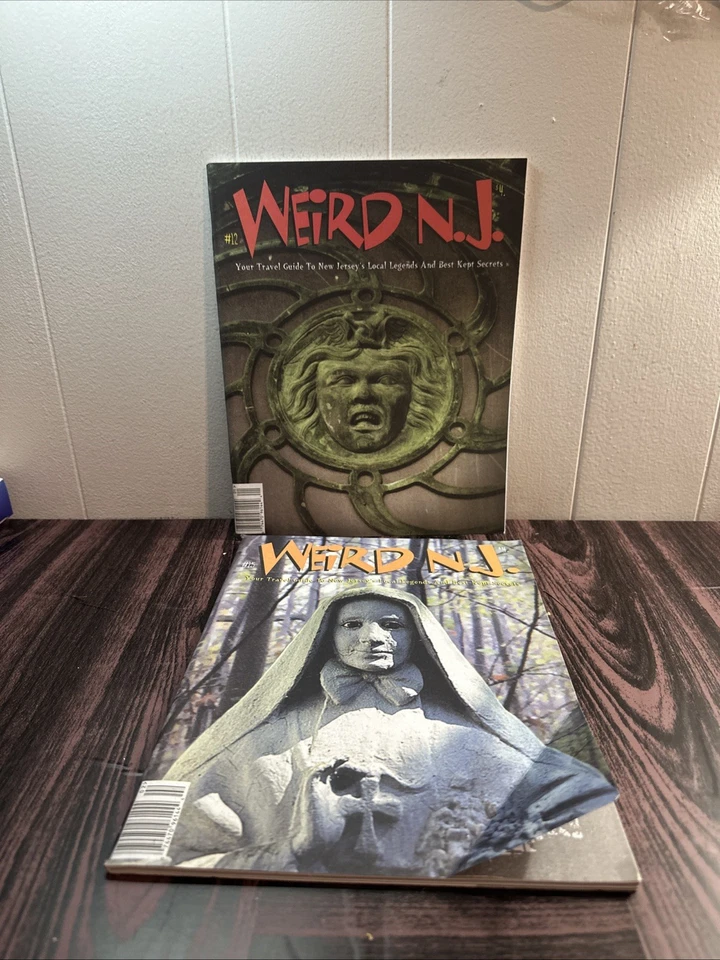 Vintage Weird N.J. Magazine Lot 24 Different Foto 4 de 4