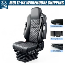 For Freightliner Cascadia Universal Truck Air Ride Lumbar Seat W Heatedcooled For Freightliner Cascadia Universal Truck Air Ride Lumbar Seat W Heatedcooled