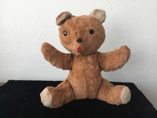 Vintage Bantam TEDDY BEAR 11 Button Eyes