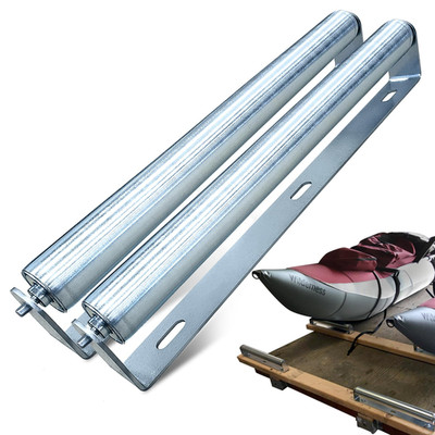 Heavy Duty Galvanized Steel Rollers Bracket Set Conveyor Sytem Ideal Expanding