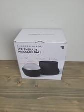 Sharper Image Ice Therapy Massage Ball Roller w/ Suction Mount Liquid-Cool Core
