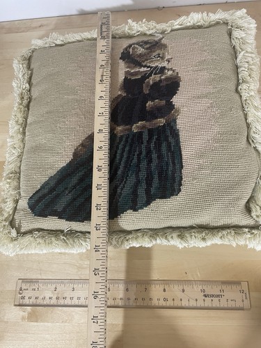Adorable almohada de punta de aguja para gato victoriano (cubierta e inserto) - Imagen 8 de 8