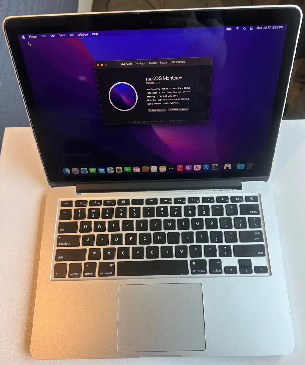 最終価格SALE】MacBook Pr13 2015 i5/8GB/512GB Apple MacBook Pro 13