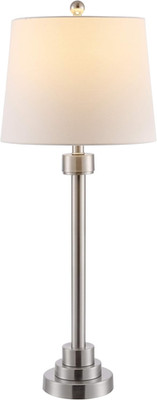 Lighting Collection Baxter Modern Contemporary Nickel Iron 30-Inch Bedroom Livin
