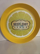 Deep Eddy Lemon Flavored Vodka Serving Tray 13" Made in USA  Austin's Original