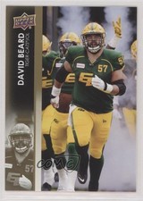 2022 Upper Deck CFL Gold David Beard #137 r6v