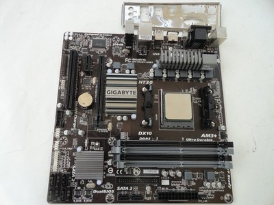 Combo Motherboard GIGABYTE GA-78LMT-USB3 Rev 5.0 AM3 mATX  I/O +CPU FX-6350