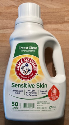 #ad #ad Arm amp; Hammer Sensitive Skin Free amp; Clear Liquid Laundry Detergent 50 Loads 50 oz $14.95