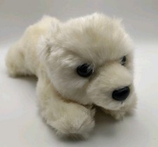 Seaworld Polar Bear Cub 7" Cream, Soft, Laying, Plush Stuffed Animal