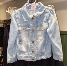 Chillipop Jean Jacket Girls Size 5/6