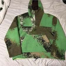 Nike Mens Sportswear Essentials Camo 1/2-Zip Sherpa Hoodie New DD5009-222 L