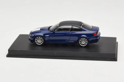 BMW M3 E92 Bleu Metallic IAA 2007 1:43 Minichamps | 80420431647 - Photo 1/4