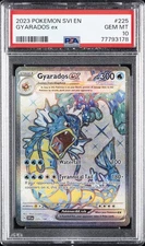 2023 POKEMON SVI EN-SCARLET & VIOLET ULTRA RARE #225 GYARADOS EX PSA 10