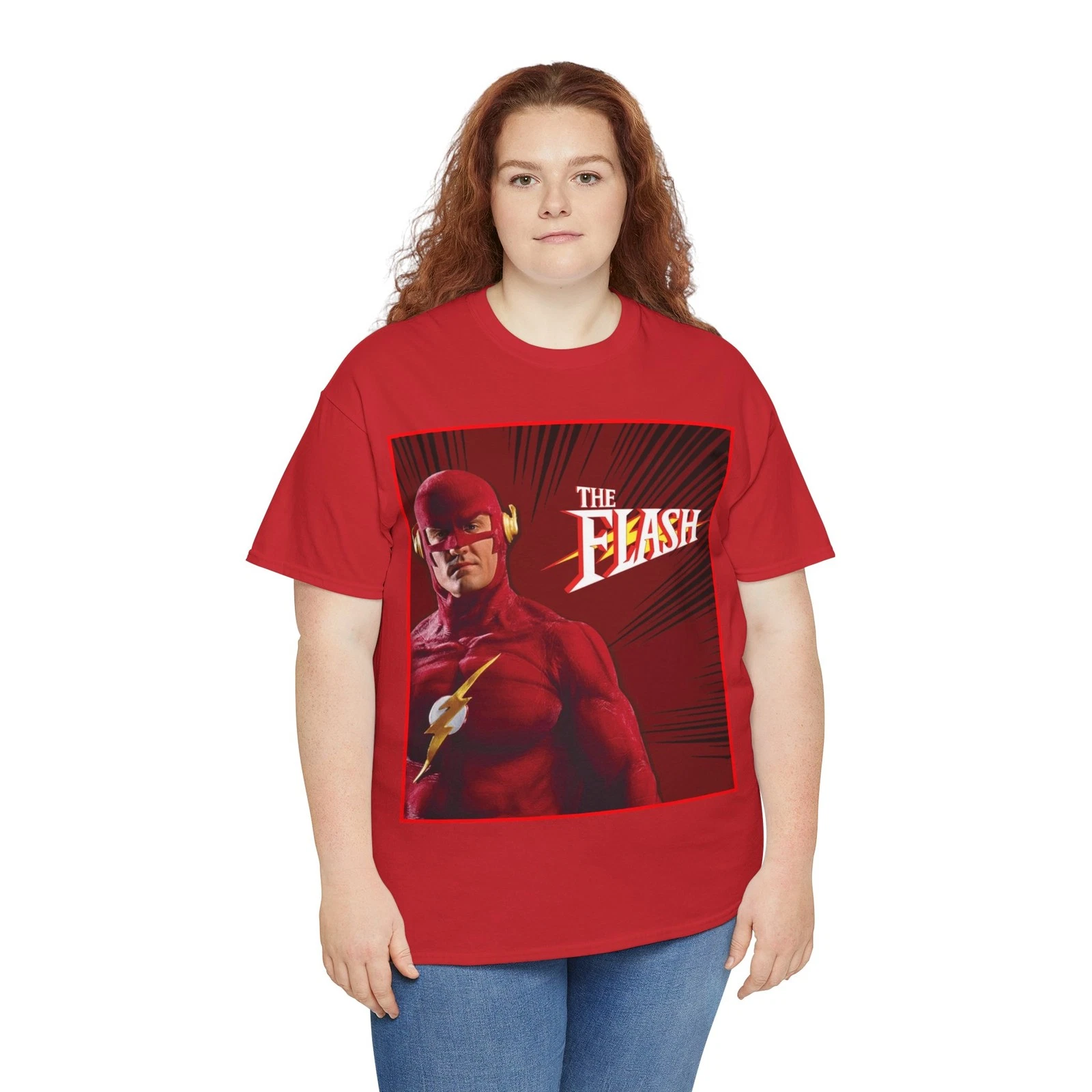Flash T-Shirt - John Wesley Shipp - DC Comics 1990s TV Series - Barry Allen