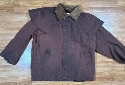 Barbour Backhouse Town & Country Jacket Waxed Cotton C46 2XL Made New Zealand