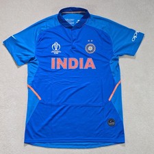 India Team World Cup 2019 Cricket Shirt Jersey Size XL