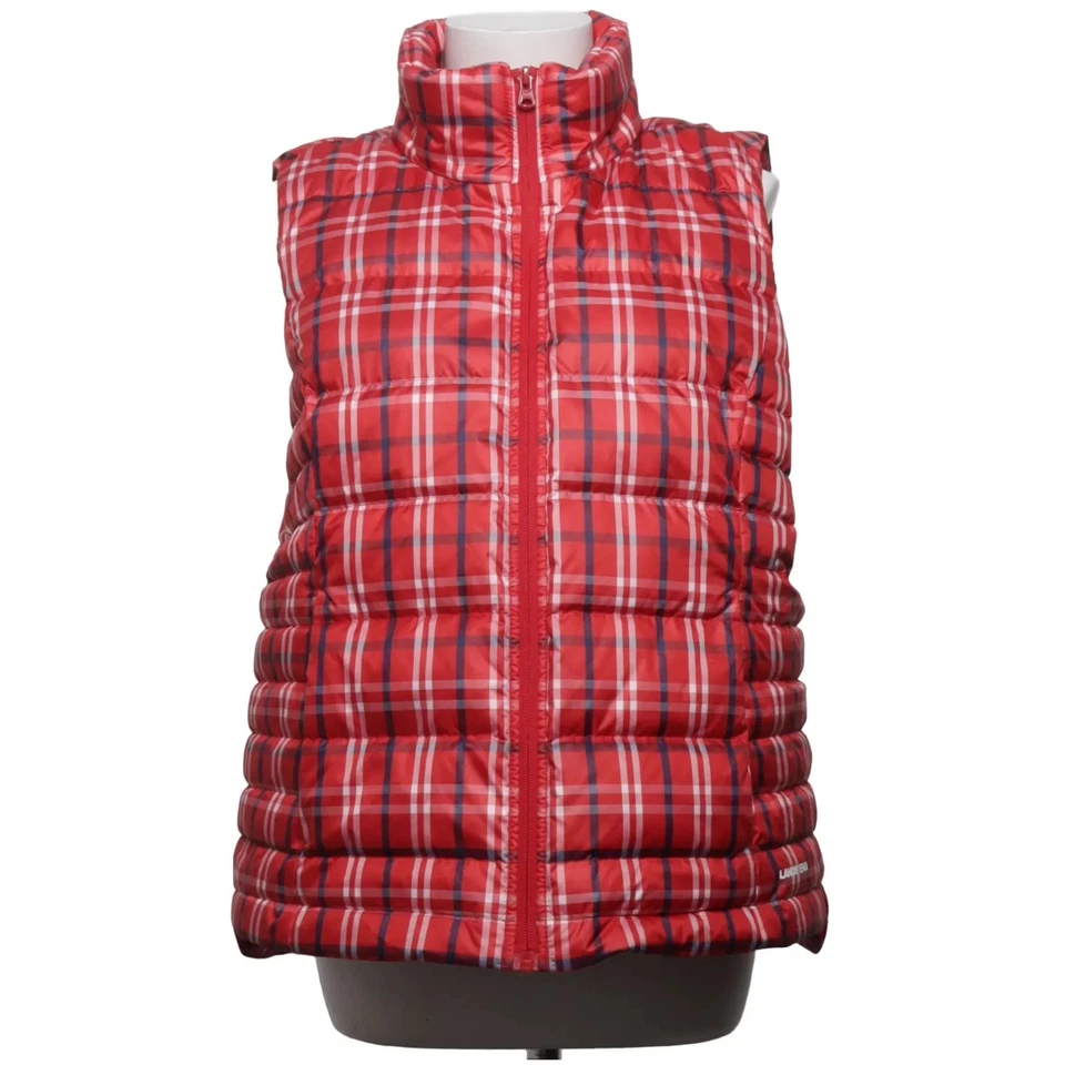 Lands' End, doudoune, femme, taille : L, rouge/blanc/bleu #biS - Photo 1/4