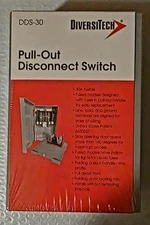 Diversitech DDS-30 Pull-Out Disconnect Switch 30A Fusible Fuse Box
