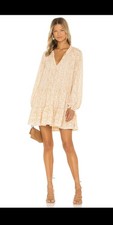 Show Me Your Mumu Paisley Birdie Women’s Mini Dress Size Large L Boho Summer