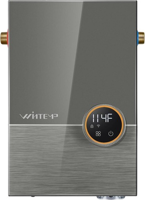 #ad 14.4kW Electric Tankless Water Heater 240V 3.5 GPM WiFi ETL Gray $203.99