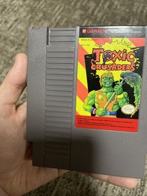 RARE Toxic Crusaders NES Nintendo Entertainment System 1992 Late Release Troma