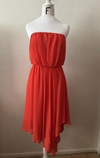 Vince Camuto, (NWT), Red Pepper colored dress, Straplees, size (6)
