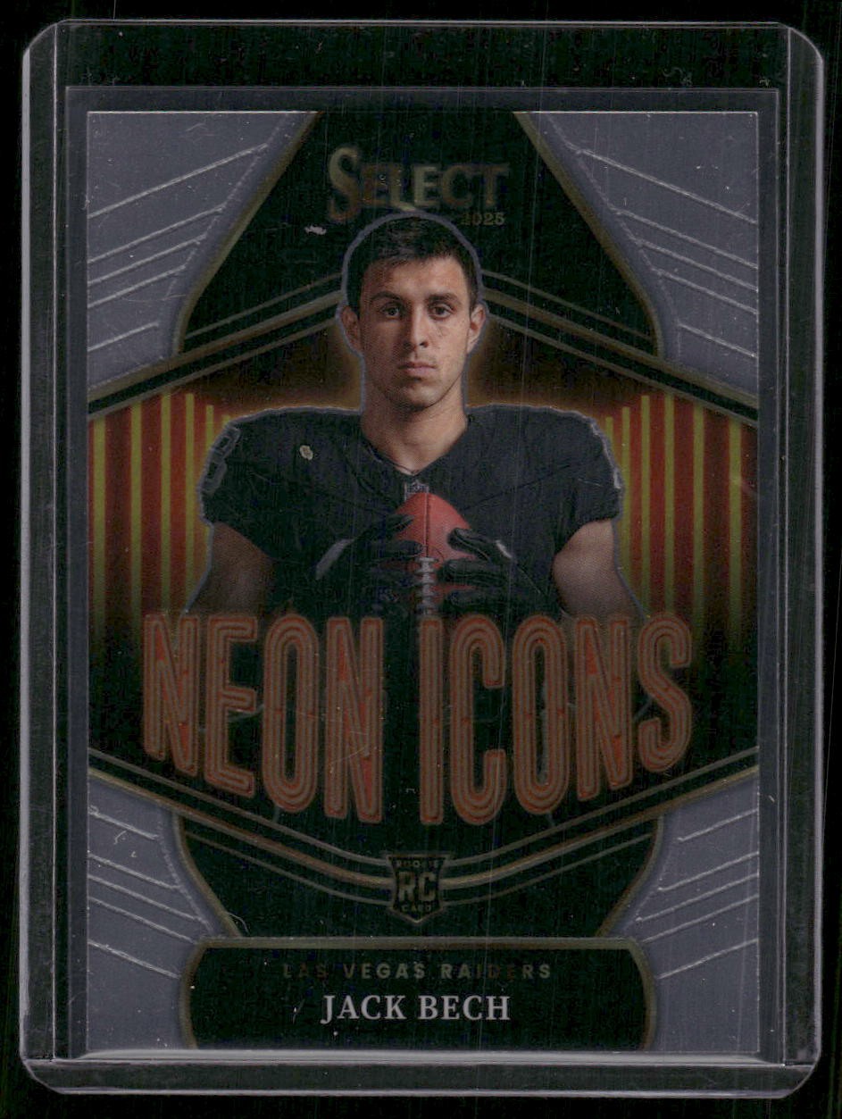 2025 Panini Select #13 Jack Bech Neon Icons