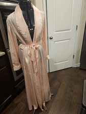 Barbizon Pink Peach Robe Small/Medium