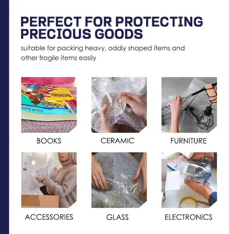 15' of Bubble Wrap® Rolls (SMALL) 3/16" Bubble! 12" Wide! Perforated Every 12'' - Image 4 of 4