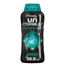 Downy Unstopables In-Wash Laundry Scent Booster Beads, Fresh, 39.9 oz