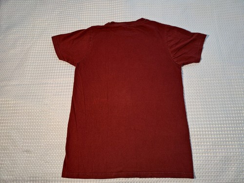 Camiseta de algodón rojo oscuro con logotipo de Dr Pepper Soda Pop talla S - Imagen 8 de 8