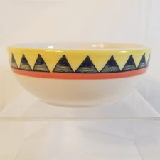 Homer Laughlin Salerno (Sunburst) Soup Bowl 5" Made in USA EUC