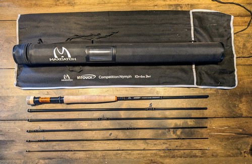 Combo Pêche à La Mouche Maxcatch 1/2/3wt - Canne, Moulinet, Ligne, Boîte Et Mouches, Ensemble Complet