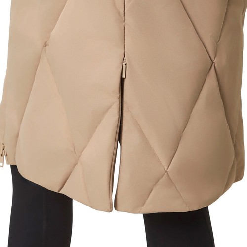 Mondetta Ladies' Diamond Quilt Down Parka, Cream, Size M - Picture 8 of 8