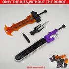 Saw Knife Spear Weapon Upgrade Kit For Age of the Primes Megatronus The Fallen