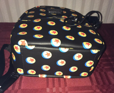 Disney Parks Pixar Luxo Ball Loungefly Mini Backpack & Coin  display picture 3