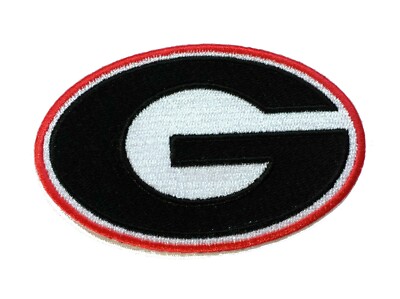 Georgia Bulldogs NCAA College Football Embroidered Sew On Iron On Patch UGGA