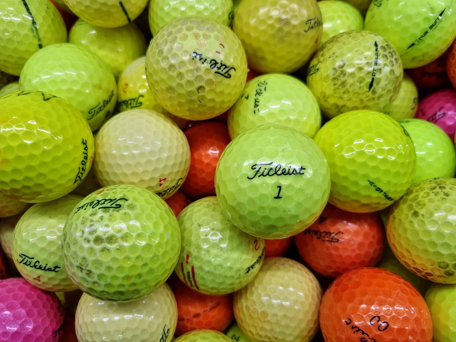 30 mixed Titleist Colour Golf Balls Clearance SALE . eBay