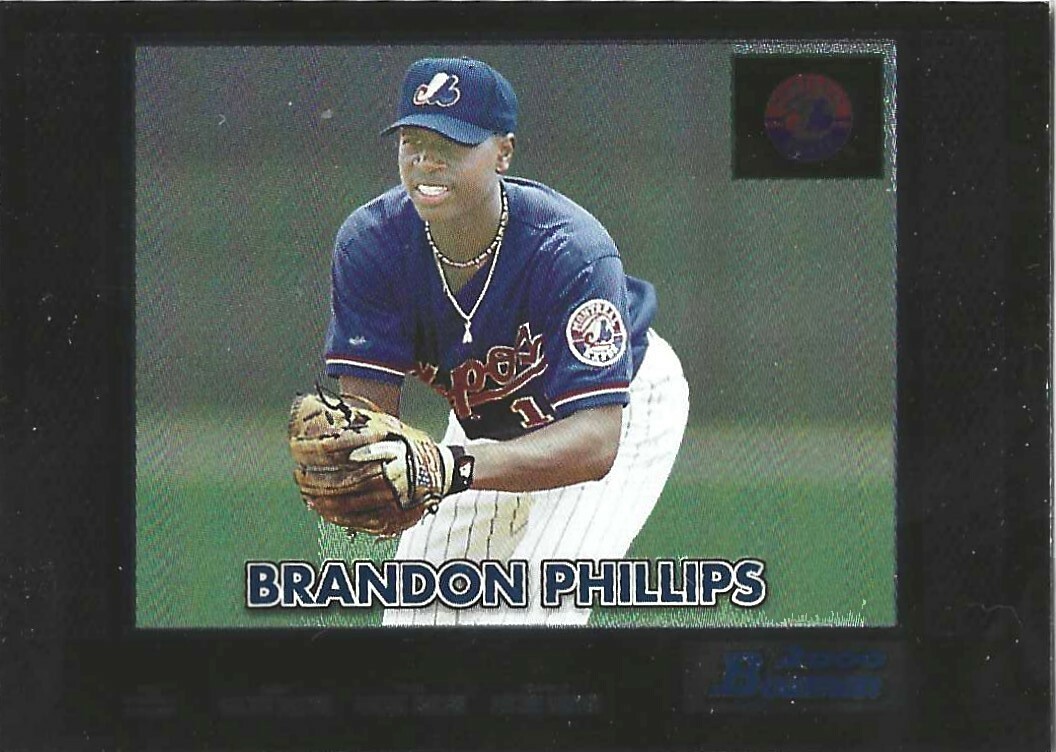 BRANDON PHILLIPS 2000 BOWMAN RETRO/FUTURE #347 MONTREAL EXPOS