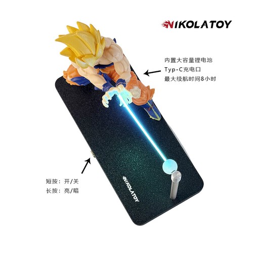 Dragon Ball Kamehameha Magnetattraktion Nachtlicht Dekoration Ornament Geschenk - Bild 6 von 14