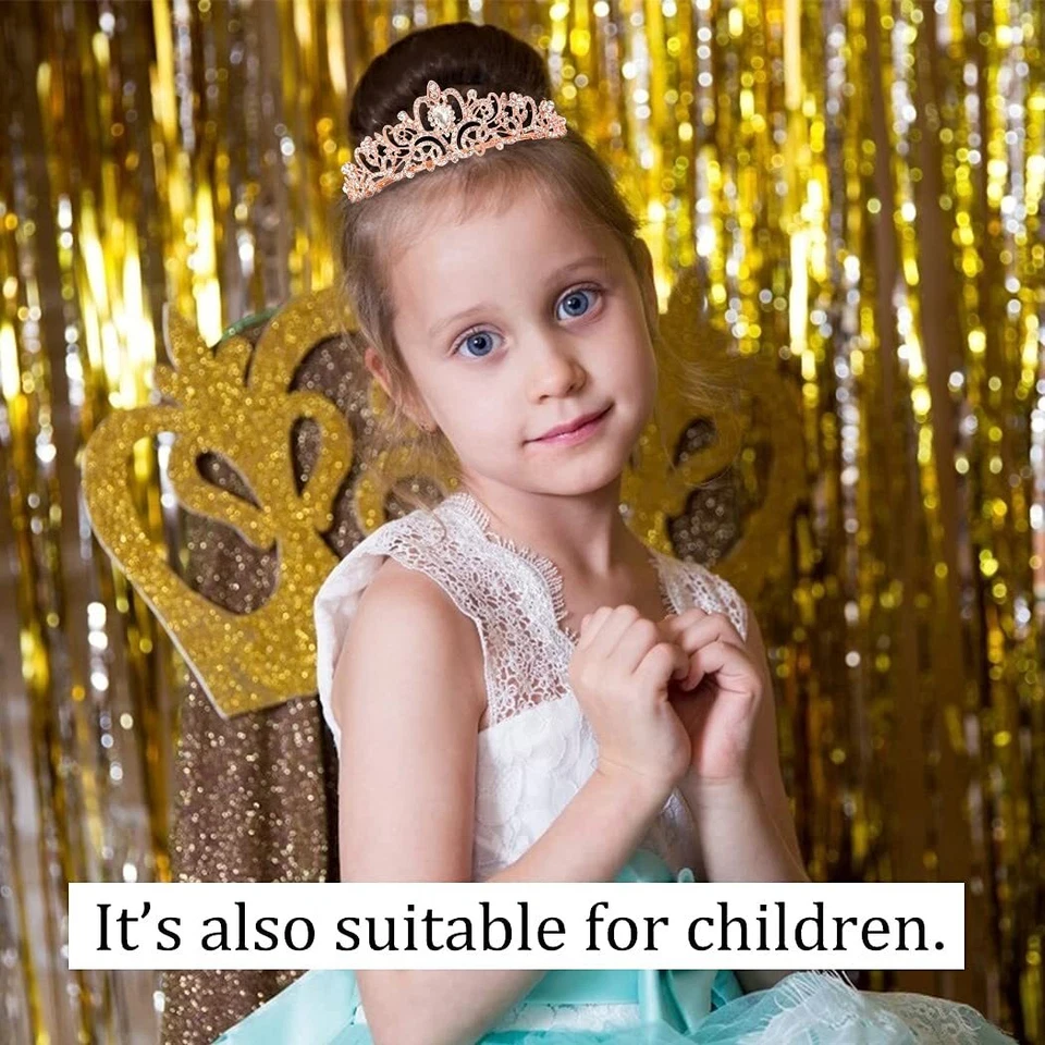 Conjunto de tiara e faixa de strass para aniversário menina faixa e tiara para mulheres B... - Imagem 4 de 4