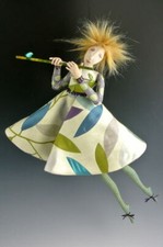  NEW Cloth Art Doll Paper Pattern "Aria" By Cindee Moyer