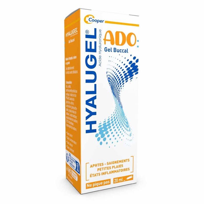 Hyalugel Ado gel spray cicatrisant pour soulager rapidement les aphtes douloureux