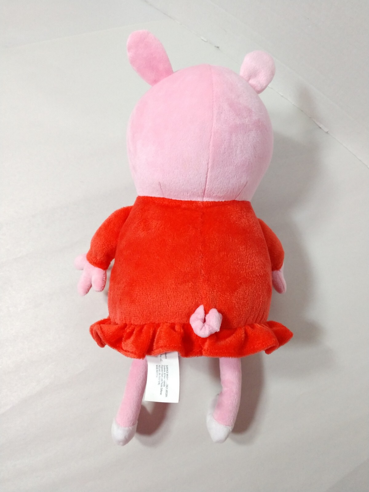 Peppa Pig Doll Stuffed Plush Animal in an Airplane Dress Tourist