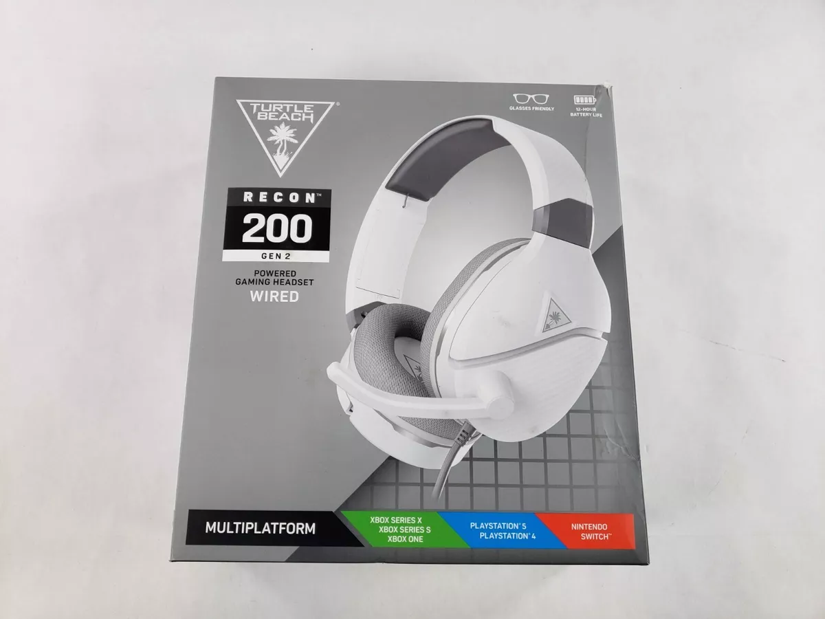 Turtle Beach Recon 200 Gen 2 Wired Gaming Headset for Xbox Series X|S/Xbox  One/PlayStation 4/5/Nintendo Switch - Black