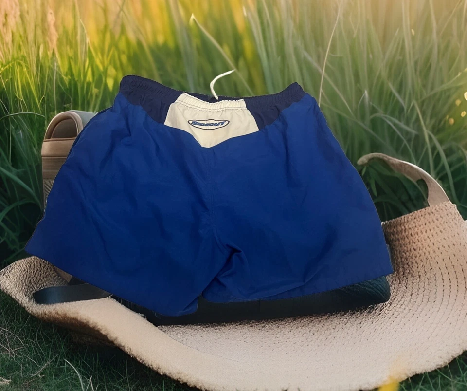 Baúl corto de natación con cordón de voleibol SideOut de colección EE. UU. GRANDES forrado de malla Foto 2 de 4